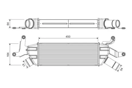Интеркуллер VALEO 818370