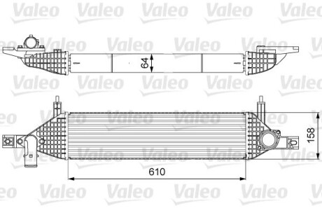 Інтерінтеркулер VALEO 818633