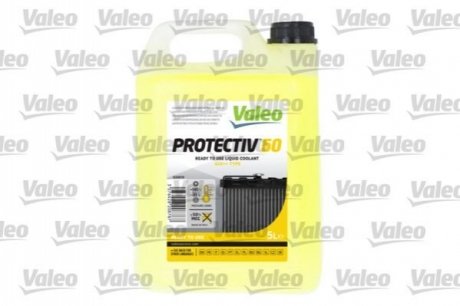 Антифриз valeo "protectiv 50 g12 yellow", 5 л VALEO 820878 (фото 1)