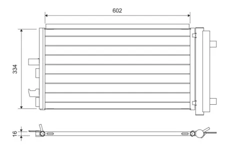 Радиатор кондиционера AUDI A8-BMW 2 (F45)-X1 (F48)-X2 (F39) 1.5-3.0 14- VALEO 822752