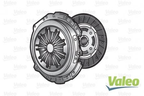 Кол-кт сцепления renault laguna 1.9d/2.0 03.01- VALEO 832223