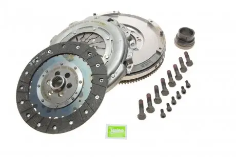 Демпфер + комплект сцепления + выжимной BMW X3 (E83) 2.0d 04-07 M47 D20 VALEO 837088