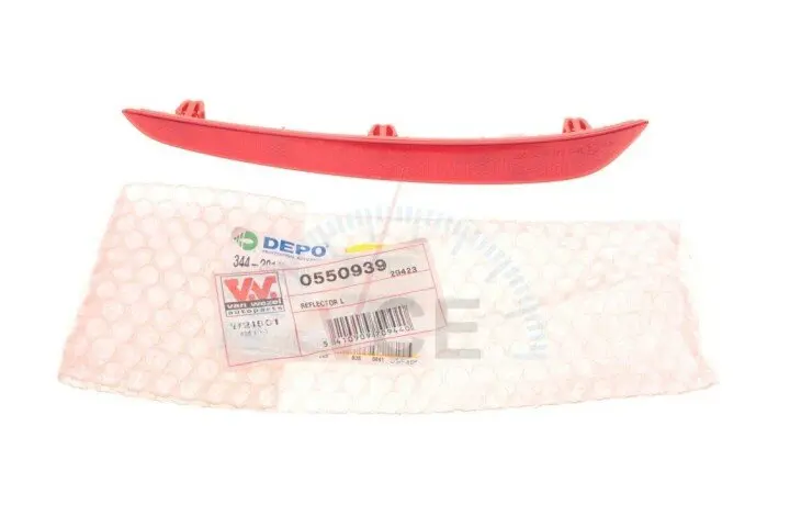 Світлоповертач бампера (заднього) bmw 5 (g30/f90) 16- (l) Van Wezel 0550939 (фото 1)