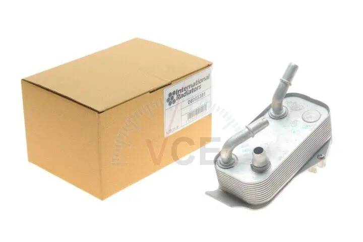 Радиатор масляный акпп bmw 1(e81-88)/3(e90-93) 1.6-3.0d 04-15 (теплообменник) m47/n43/n45/n46/n47 Van Wezel 06003351 (фото 1)