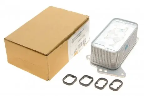 Радиатор масляный bmw 3 (f30)/4 (f32)/5 (f10)/x3 (f25)/x5 (f15)/x6 (f16) 09-(теплообменник) n57 Van Wezel 06003556