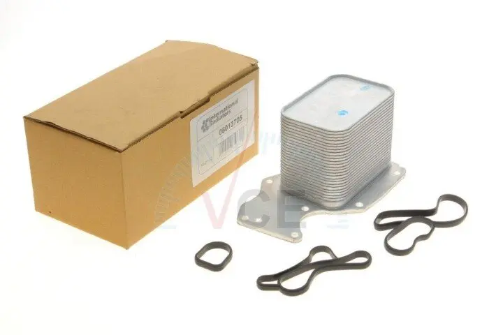 Радиатор масляный bmw 3 (f30/f80)/5 (f10/g30/f90)/7 (g11/g12) 11-(теплообменник) b47/n47 Van Wezel 06013705 (фото 1)