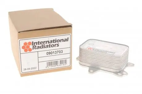 Радиатор масляный citroen berlingo/peugeot partner 1.6 hdi 11-(теплообменник) Van Wezel 09013703