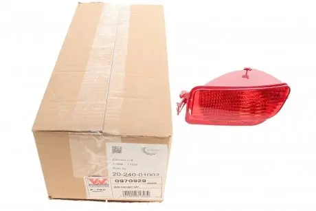 Фонарь задний противотуманный citroen c4 i 04-11 (l) Van Wezel 0970929