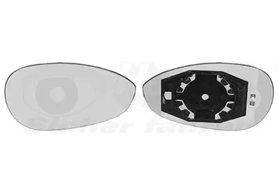 Стекло, зеркало Van Wezel 1624838