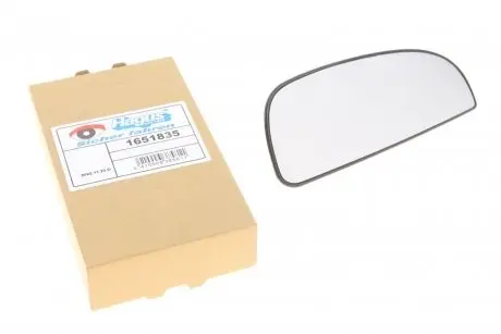 Стекло зеркала (с подогревом) citroen jumper/fiat ducato/peugeot boxer 06-(l) (нижнее) Van Wezel 1651835