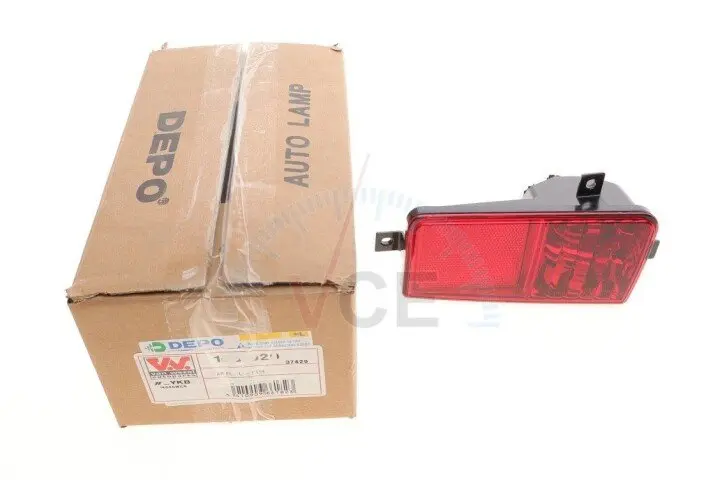 Фонарь задний противотуманный citroen jumper/peugeot boxer 06-11 (l) Van Wezel 1651929 (фото 1)