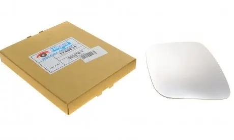 Стекло зеркала citroen nemo/fiat fiorino/peugeot bipper 08-(l) Van Wezel 1748831