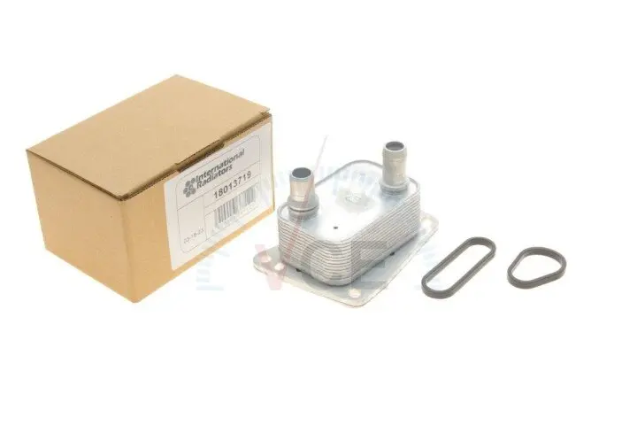 Радиатор масляный citroen jumper/peugeot boxer 2.0 bluehdi 15-(теплообменник) Van Wezel 18013719 (фото 1)