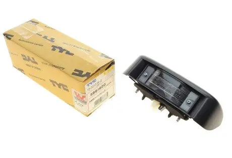 Фонарь освещения номерного знака renault trafic 01- Van Wezel 3891920