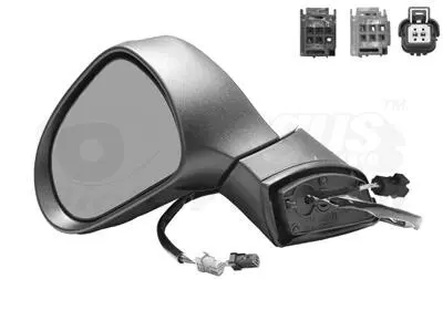 Зеркало наружное Van Wezel 4029807