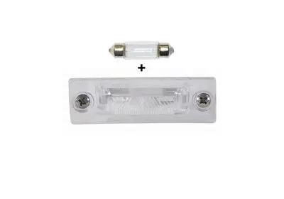 Фонарь подсветки номерного знака vag (с лампочкой) Van Wezel 5857920