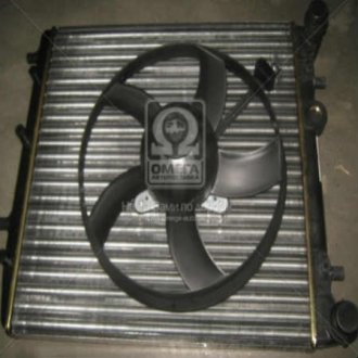 Радиатор, охлаждение двигателя Van Wezel 76002013