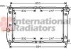 Радиатор охлаждения chevrolet aveo (t250, t255) (05-) 1.4 и 16v Van Wezel 81002067 (фото 1)