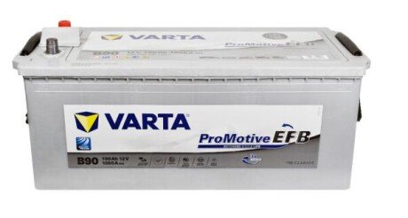 Акумуляторна батарея 190ah/1050a (513x223x223/+l/b00) promotive efb VARTA 690500105E652