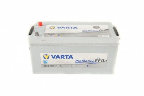Аккумуляторная батарея 240ah/1200a (518x276x242/+l/b00) promotive efb VARTA 740500120E652