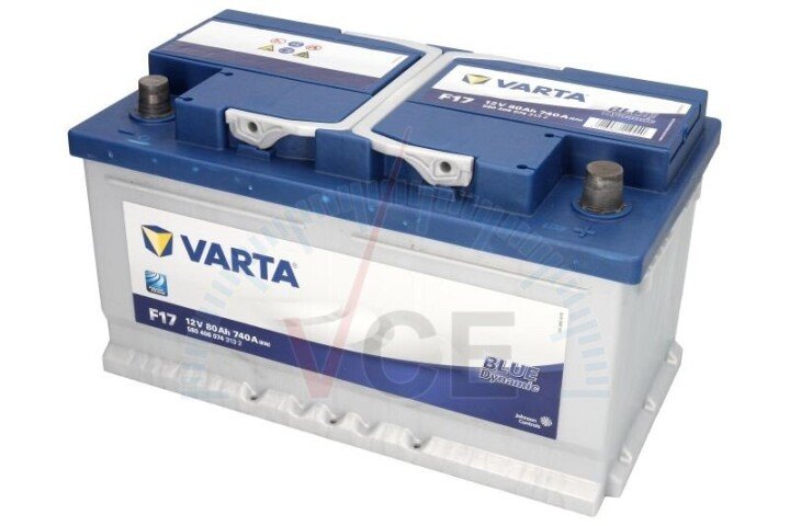 Акумулятор 80Ah-12v EN740 Blue Dynamic, R VARTA B580406074 (фото 1)