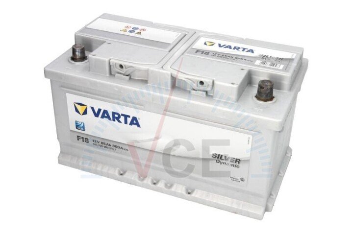 Аккумулятор 85Ah-12v EN800 Silver Dynamic, R VARTA SD585200080 (фото 1)