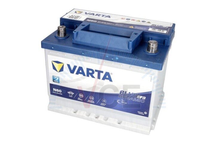 Акумулятор 60Ah-12v EN640 EFB Start-Stop, R VARTA VA560500064 (фото 1)