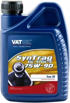 Трансмиссионное масло SynTrag GL-4/GL-5 75W90 1л VATOIL 50095