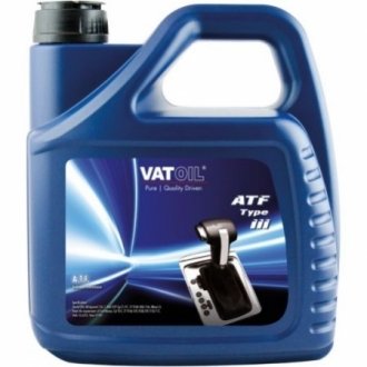 Трансмиссионное масло ATF Type III 4л VATOIL 50495