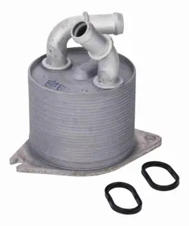 Масляний радіатор AUDI A3, Q2, CUPRA LEON, LEON SPORTSTOURER, SEAT ATECA, LEON, LEON SPORTSTOURER, SKODA KAROQ, OCTAVIA IV, VW GOLF VII, GOLF VIII, JETTA VII, TAOS, T-ROC 1.0-Electr VEMO V10600076