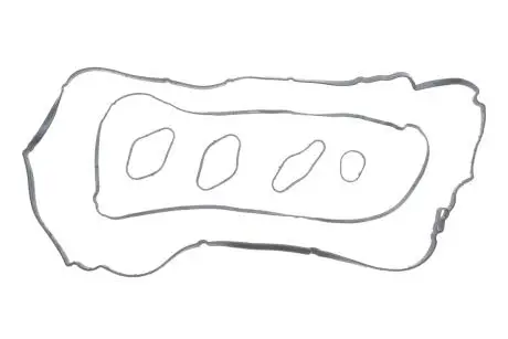 Прокладка крышки клапанов (к-кт) MB E-class (S213)/S-class (W222) 3.0D OM656 17- VICTOR REINZ 15-18189-01
