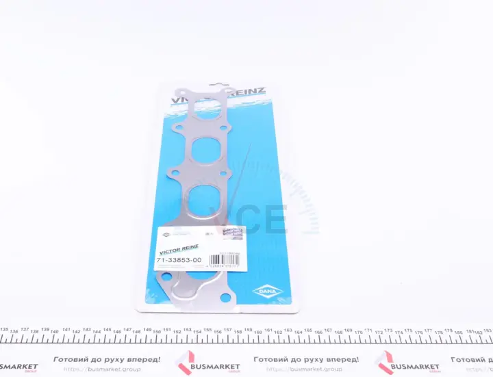 Фото 1 - Прокладка, випускний колектор VICTOR REINZ 71-33853-00 Прокладка, випускний колектор VICTOR REINZ 71-33853-00 (фото 1)