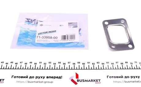 Прокладка, выпускной коллектор; прокладка, труба выхлопного газа VICTOR REINZ 71-33958-00