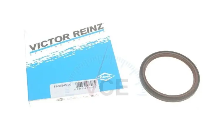 Фото 1 - Кільце ущільнювача, колінчастий вал VICTOR REINZ 81-36843-00 Кільце ущільнювача, колінчастий вал VICTOR REINZ 81-36843-00 (фото 1)
