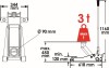 Домкрат гидравлический (min-120mm/max-450mm) (3 тонн) VIGOR V6029 (фото 14)