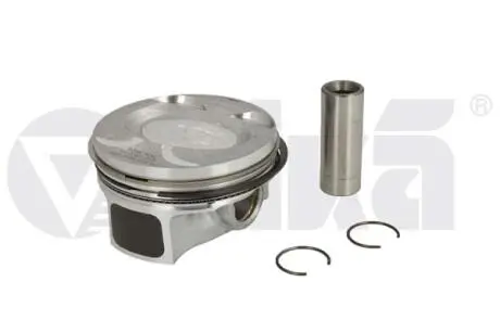 Поршень в комплекте; с поршневым кольцом; VIKA 11071702801
