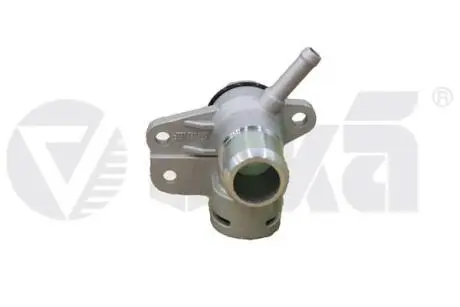 Фланец системы охлаждения алюминиево-пластиковый Skoda Octavia, Superb/VW Passat 1.8, 2.0 (08-17) VIKA 11211856701