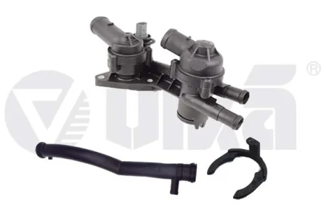 Корпус термостата двойной; 83℃; 87℃ с патрубком VIKA 11211888201