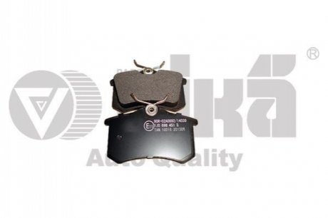 Комплект тормозных колодок, дисковый тормоз VIKA 66980001601 (фото 1)