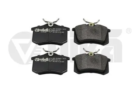 Комплект тормозных колодок, дисковый тормоз VIKA 66981100401