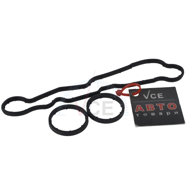 Комплект прокладок масляного радіатора Audi A4, A5, A6, A7, A8, Q5, Q7 VIKA K11789001 (фото 1)