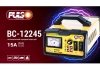 Зарядний пристрій PULSO BC-12245 12&24V/0-15A/10-190AHR/LED-Ампер./Імпульсний (BC-12245) VITOL 00000014973 (фото 2)