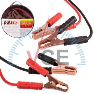 Провода пусковые PULSO 500А (до -45С) 3,0м в чехле (ПП-50130-П) VITOL 00000047338 (фото 1)