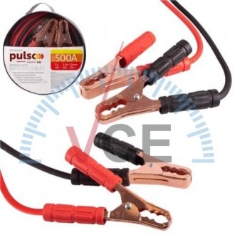 Провода пусковые PULSO 500А (до -45С) 3,5м в чехле (ПП-50135-П) VITOL 00000047339