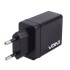 Зарядний пристрій 30W, 3 USB, QC3.0 (Port 1-5V*3A-9V*2A-12V*1.5A. Port 2-3-5V2.4A) VOIN LC-34830 BK (фото 3)