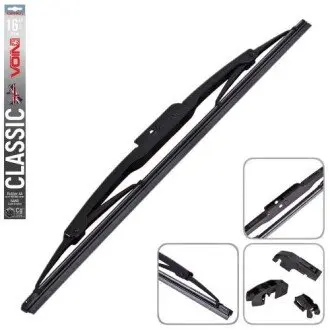 Щітки склоочисника -605-16 каркасні -16" 400 мм (TP405-SW-16") CLASSIC VOIN V-WB16-400
