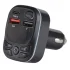 Модулятор fm,, 12-24v 2 usb 3.4a, pd 20w, bt5.0, hands free, ambient light VOIN W-3310 (фото 2)