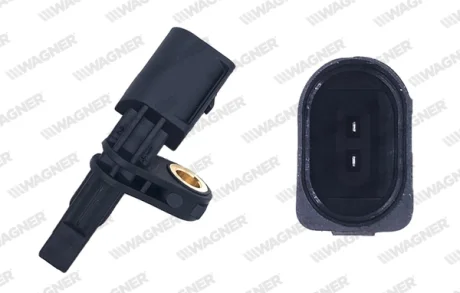 Датчик ABS перед./зад. T5 03-/Caddy 03-перед. Л. WAGNER ABS00005