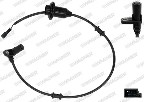 Датчик ABS задн. W215/W220 98-06 WAGNER ABS01115