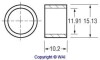Втулка стартера WAIGLOBAL 62-2402 (фото 2)